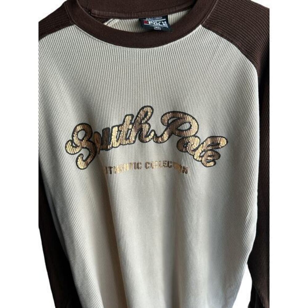 Copied‎ - SouthPole Long sleeve Thermal shirt  brown size xl